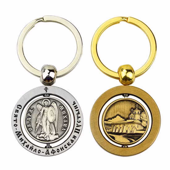 Venta al por mayor Logotipo personalizado Promoción Marca de automóvil en blanco Logotipo Turbo 3D Esmalte duro suave Metal Acero Deportes Anime Regalo de dibujos animados Llavero Anillo Titular Diseñador Llavero